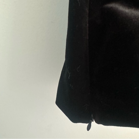 Astr black velvet bow top - Picture 5 of 5